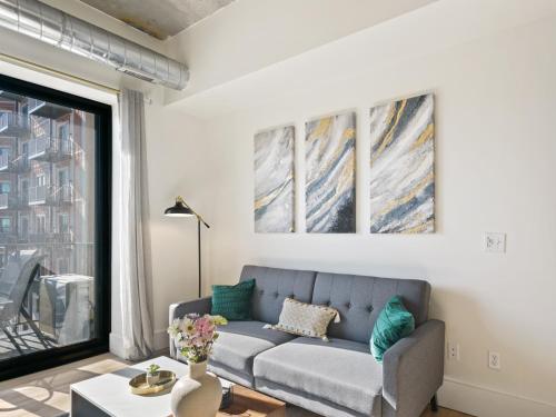 ระเบียง/ชานเรือน, Clover Luxury High-Rise DownTown South Bend in เซาท์เบนด์ (IN)