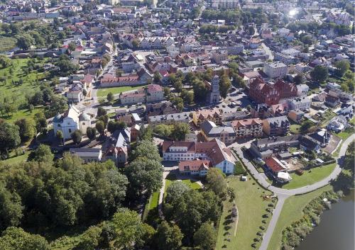 A szálláshely kívülről, Zielony apartament z widokiem na jezioro in Zlotow