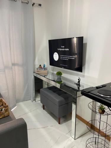 Apartamento novo com vista mar no Smart Barra SSA