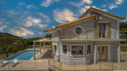 숙소 외관, Villa Guesto with Private Pool by MindYourVilla in 아나포니트리아
