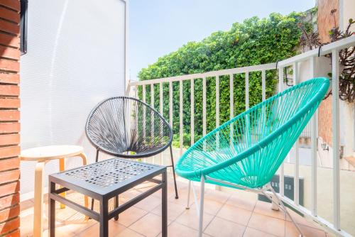 陽台/露台, 巴賽隆納諾坎普卡薩巴塞羅酒店 (Casa Barcelo Camp Nou Barcelona) in 洛斯皮塔萊de Llobregat