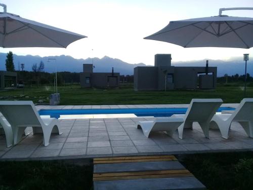 Úszómedence, Complejo Piuquenes Lodge Valle de Uco in Vista Flores