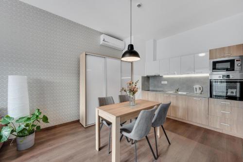 廚房, Metropolitan Star Apart Hotel in 布拉迪斯拉髮