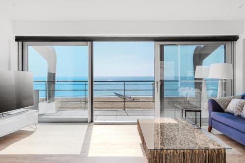 balkon/terasa, Modern beach apartment in Lancing