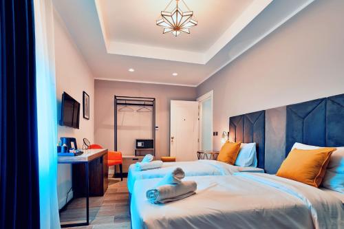 Habitación doble, deluxe, ducha