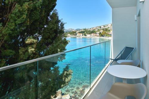 ระเบียง/ชานเรือน, Maistra Select Mlini Villas and Apartments in มาลินิ