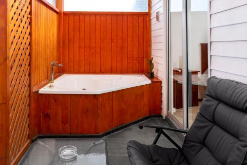 Balkons/terase, Cabanas Rio Rapel in Rapel