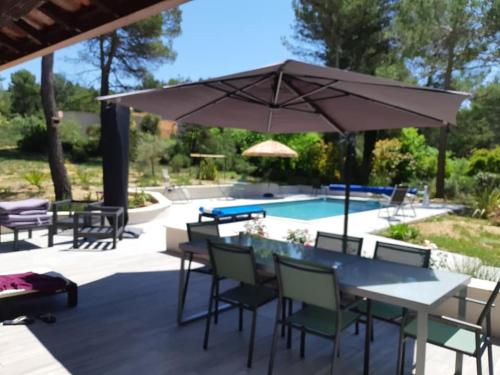 villa 6 personnes piscine proche des gorges du verdon gîte à louer Saint-Julien