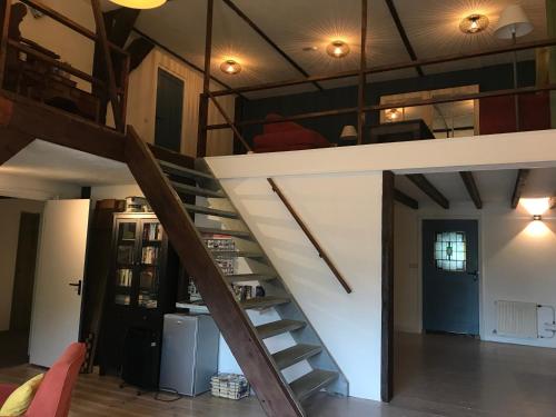 共用Lounge/電視區, 德賽利克斯住宿加早餐旅館 (Bed and Breakfast de Salix) in 弗拉納克