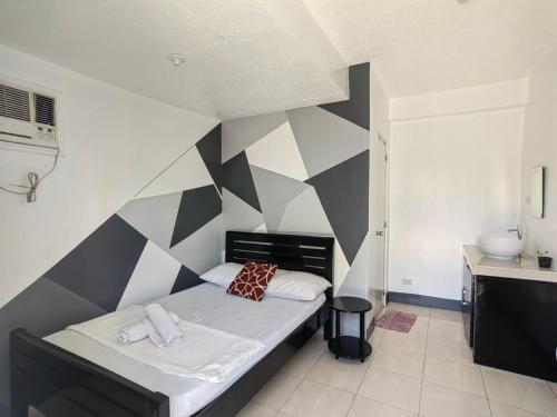 1 double bed