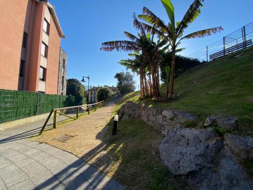 Arbidel, apartamento con piscina en Llanes