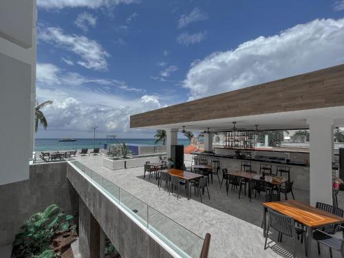 餐廳, 自由港酒店 (Hotel Puerto Libre) in 聖米格爾