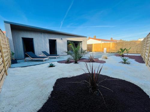 Maison proche de Nantes et aéroport, avec sauna et balnéo gîte à louer Forêt de Machecoul