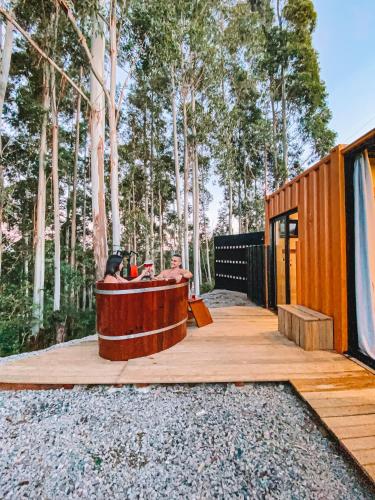 Container ABOBORA na natureza da Serra Gaúcha