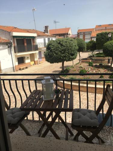Casa con patio y chimenea - Mesas de Ibor gîte à louer Navalmoral de la Mata
