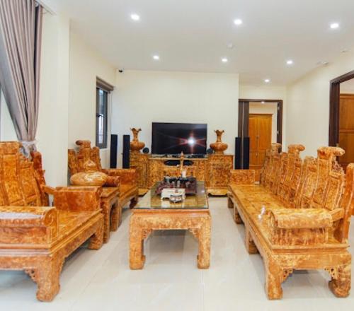 Shared lounge/TV area, Ruby Hạ Long 6 Hotel in Ha Long