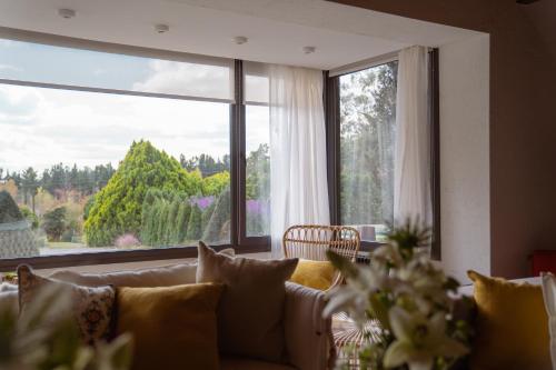 공용 라운지/TV 시청 구역, LA NATURE Hosteria boutique B&B in 탄딜