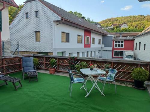 Balkons/terase, Pension Artstetten in Artstetena
