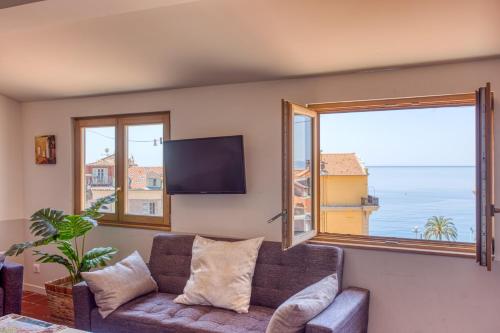 LE GILLY 6 - F3 EXCEPTIONNEL VUE MER MODERNE CLIMATISATION Vieux-Nice - main image