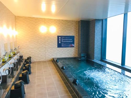 Szauna, Natural Hot Spring Hotel LiVEMAX PREMIUM HIROSHIMA near Shukkei-en Park