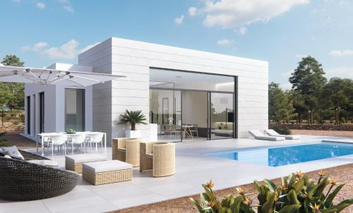 Deluxe VILLA LAVANDA Las Colinas DEHESA DE CAMPOAMOR with HEATED POOL, Torrevieja
