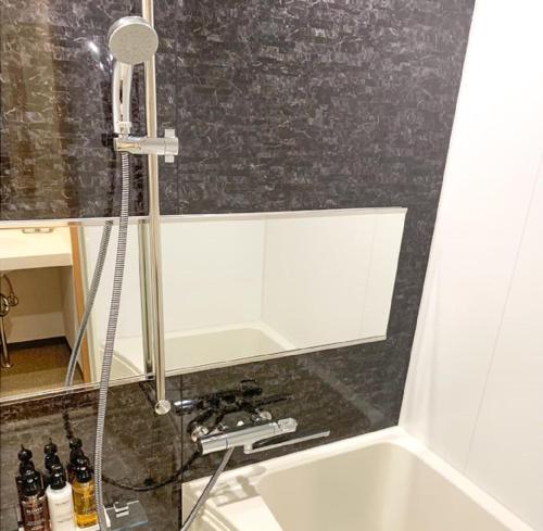 Fürdőszoba, Hotel LiVEMAX Kyoto Nijojo-Nishi in Kiotó