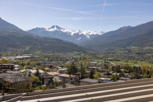 Vaade, Terrasse des Lupins in Embrun