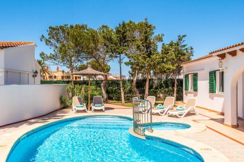  Villa Raquel Blanes in Cala en Forcat