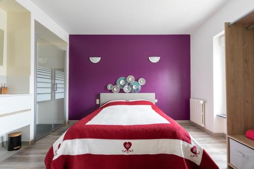 Les Hortensias - Les Chambres de Kergrist chambre d'hôte Quemper-Guézennec