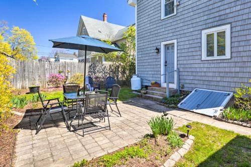 Mystic Refuge with Patio Less Than 1 Mi to Downtown! in Mystic, USA