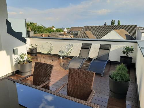 PENTHOUSE Griemann 1 mit Infrarotkabine und eigener Dachterrasse für max 4 Personen - Apartment - Illmitz