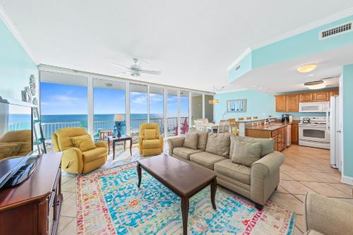 Spacious 3BR 3Bath 12th Floor, Million-Dollar Gulf Views thumb 2