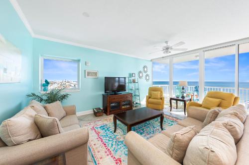 Spacious 3BR 3Bath 12th Floor, Million-Dollar Gulf Views thumb 4