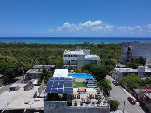 Ocean and city view rooftop, apartment 2BR 01