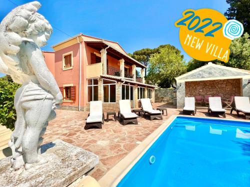 SeePort Luxury City Villa with private pool gîte à louer Nisída Vído