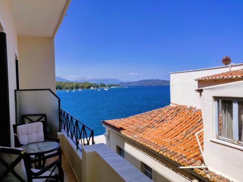 Rõdu/terrass, The Manessi City Boutique Hotel in Poros