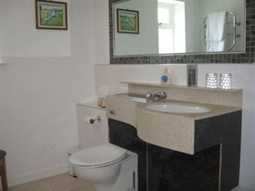Baño, Hazelwood Guest House in Bridgend