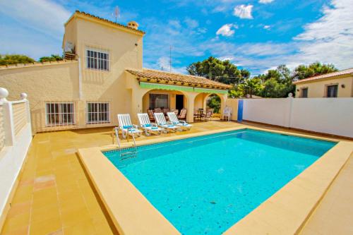 Linea - sea view villa with private pool in Teulada, Теулада (фото 3)