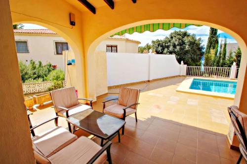 Linea - sea view villa with private pool in Teulada, Теулада (фото 7)