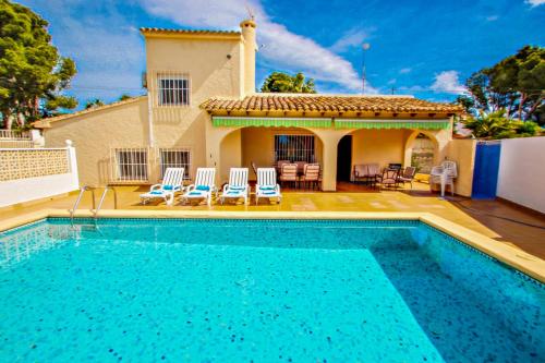 Linea - sea view villa with private pool in Teulada, Теулада (фото 2)