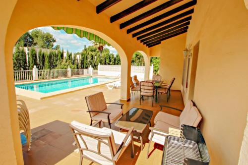 Linea - sea view villa with private pool in Teulada, Теулада (фото 6)