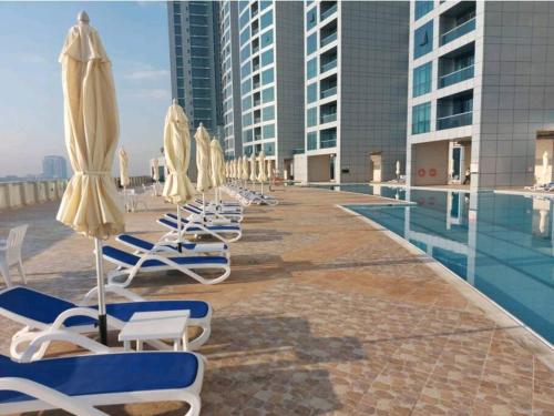 full sea view 2 bhk apartment Ajman