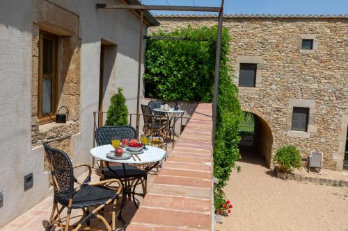 Erkély/terasz, Turisme Rural Mas Ametller - Casa Gran in Palau-sator