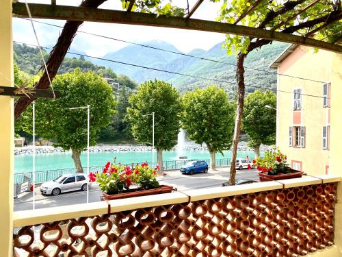 Kilátás, Appartement terrasse vue lac in Breil Sur Roya