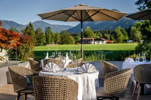 Jardín, Boutique Hotel Relais Chalet Wilhelmy in Bad Wiessee