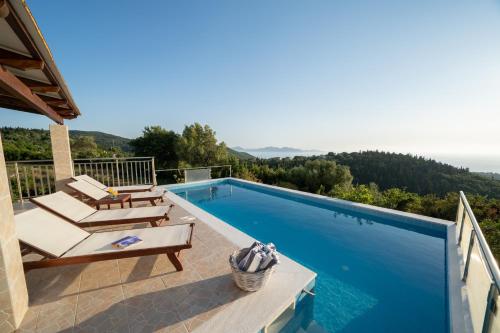 Stone Villa Eriphyle ,private witn sunset view