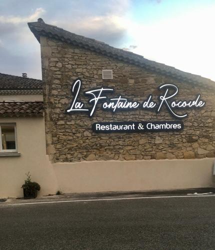 Logis Hôtel la Fontaine de Rocoule