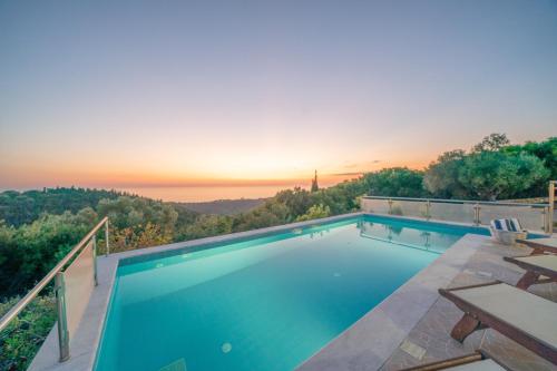 Stone Villa Eriphyle ,private witn sunset view