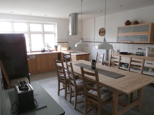 Kitchen, Hof Solterbeck Comfortable holiday residence in Blumenthal