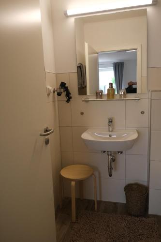 Bathroom, Gastehaus Langhals in Bad Segeberg